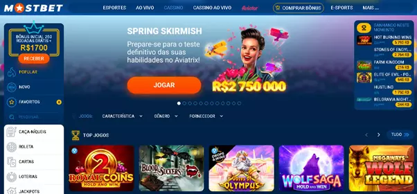 Cassino online brasileiro Mostbet